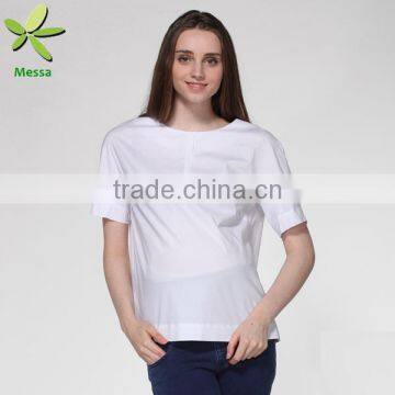 Factory supply New design summer cotton modern kurti tops for pregnant women