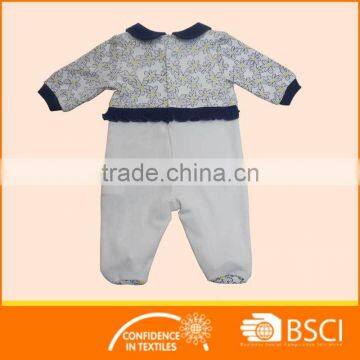 New Fashion Floral Long Sleeved Cotton Baby Clothes Romper photo-2