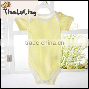 tinaluling Baby-Boys Newborn stripe bodysuits organic cotton baby rompers