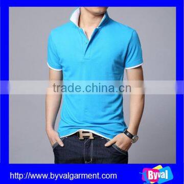 Wholesale Fashion Short Sleeve Polo Shirt for Man Factory Price 2016 photo-3