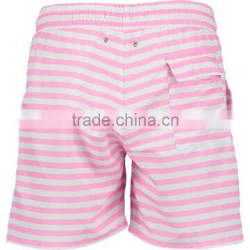Stripe Swimming Shorts Polyester Shorts All Over Printing Shorts photo-2
