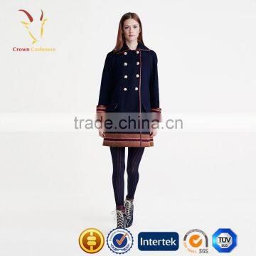 A-line Winter Wool Coat Woman photo-4