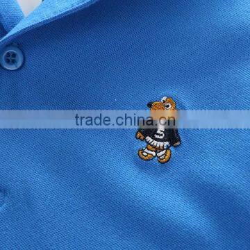 2017 Custom OEM High Quality 100%cotton School Uniform Polo Shirts Design photo-2