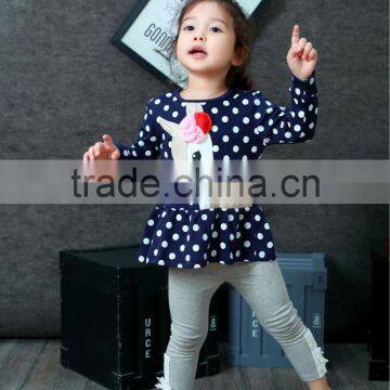 S32295W Children Cotton Long Sleeve Hoodies Kids Causal Clothes Baby Girl Top Shirt Hoodie photo-3