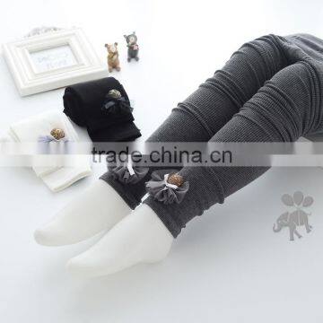 S16536A Child Cotton Trousers Girls Leggings photo-5