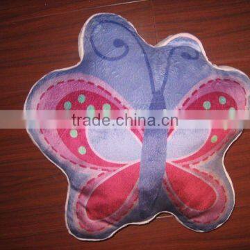 Plush butterfly animal seat cushion