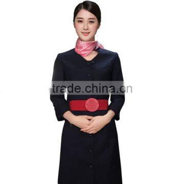 Fashion Elegant Airline Stewardess Uniform Flight Attendant Uniforms photo-2