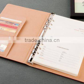 25K PU Leather Planner With Metal Buckle Custom Business Organizer Agenda Emboss/gold Stamp Logo photo-5