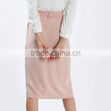 Fashion Women Wrap Tie Midi Skirt photo-5