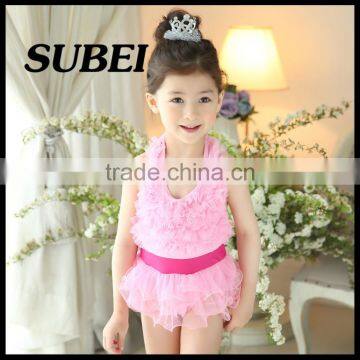 2016 Children swimwear children swimwear piece girl swimsuit