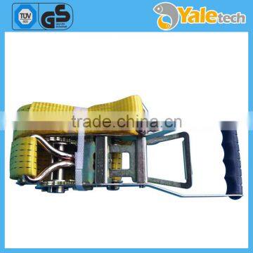 polyester mixed color webbing strap for cargo lashing and lifting sling