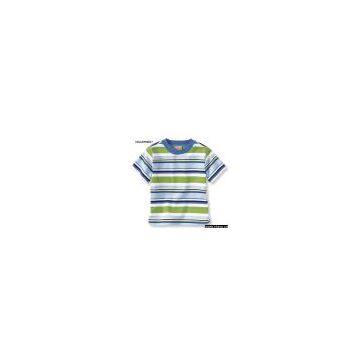 Sell Stripe T-Shirt 100pcs