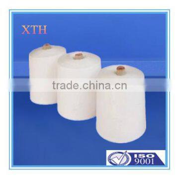 raw white 100% polyester40s/2 sewing thread with free hub tube