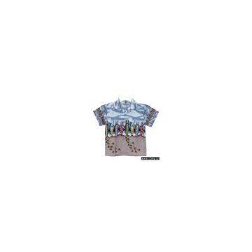 Sell 100% Polyester Printed Hawaii Shirt