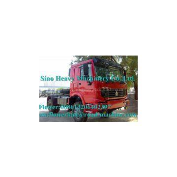 SINOTRUK HOWO 4x4 ALL WHEEL-DRIVE TRACTOR TRUCK