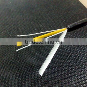 Aerial self-sustaining Non-metallic FRP strength single mode fiber optic cable