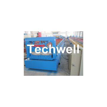 PLC Cold Roll Forming Machine for Secret Joint / Clip Lock / Tapered Bemo / Taper Roof Panel