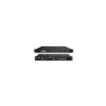 1U 2 Tuner Firmware Encoder Modulator 2150MHz For Digital Headend , DVB-S DVB-C Modulator