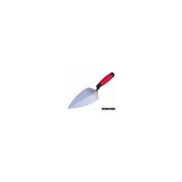 BRICKLAYING TROWEL WITH PLASTIC HANDLE