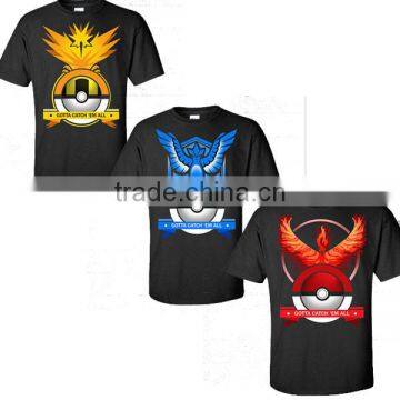 China factory sales onenweb custom pokemon wholesale t-shirt