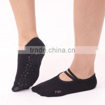 Woman Cotton Knitted Yoga Socks, Anti Slip Yoga Pilates Socks With Low Mqq photo-2