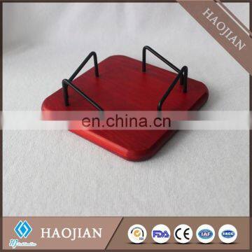 Wooden and Wire Coaster Rack Boat Wood Rack With Iron Wire