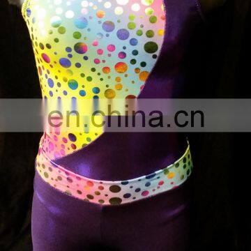 2016 New Design Children Gymnastics Leotards Apparel Speed Skating Suit Wholesale