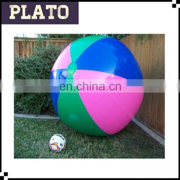 inflatable beach balloon , colorful giant inflatable big ball for outdoor event