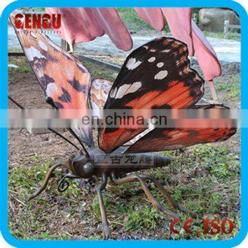 Outdoor theme park high quality animatronic insect