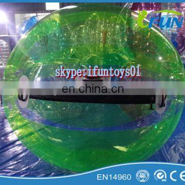 inflatable lake aqua zorbing / lake aqua zorbing ball inflatables / inflatable TPU aqua zorbing ball for lake