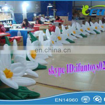 2016 Hot Sale Inflatable Rose Flower Chain/Inflatable Wedding Stage Rose Flower/indian Wedding Stages Inflatable Rose Chain photo-4