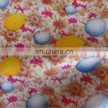 polyester rayon challis fabric wholesale shaoxing textile print viscose rayon fabric