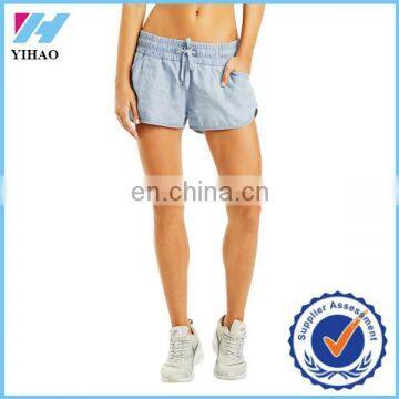 Trade Assurance Yihao 2015 Custom Sexy Hot Gym Running Clothing Jogger Shorts Women
