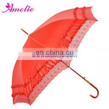 A0425 Tradional Chinese Red Wedding Umbrella Bride Umbrella