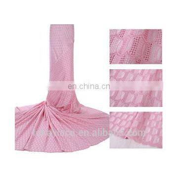 Elegant Pink color High quality african dry lace