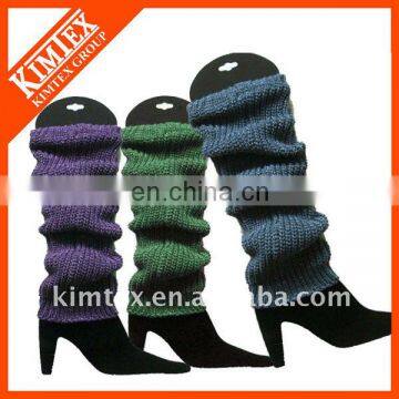 Women fashion knitted leg warmer