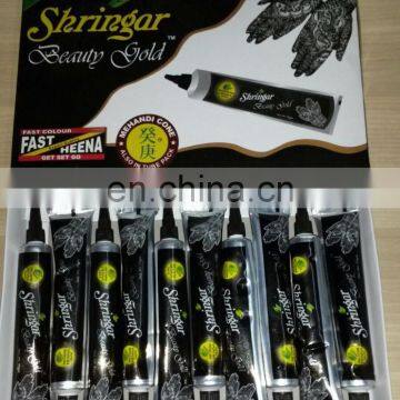 Indian Henna Cone Manufacturer, Natural Henna Tubes Exporter, Henna Body Art photo-2