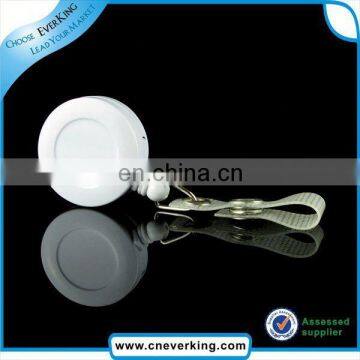 customized hot sale retractable reel with belt clip for key factory wholesale
