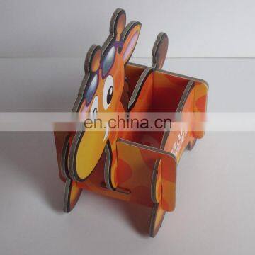 Made in China OEM giraffe cardboard paper for 3D jiagsaw puzzle