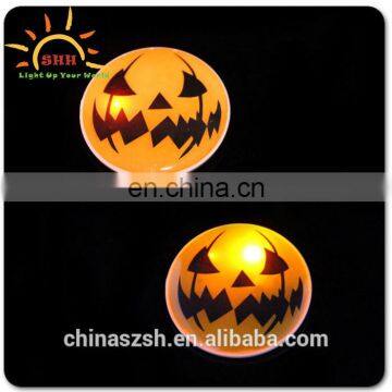 Flashing led badge for Helloween , high quality, party favor , factory in Shenzhen