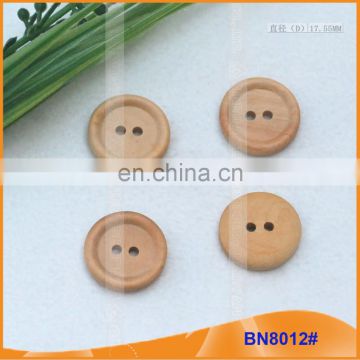 Natural Wooden Buttons for Garment BN8012