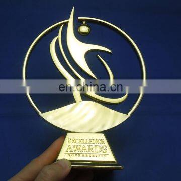 excellence awards swimming sports championship gold metal trophy