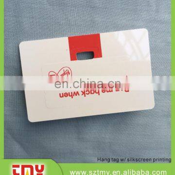 Soft pvc label tag for backpack and clothing