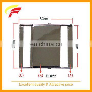 fashion zinc alloy side release buckle , metal seat belt buckle