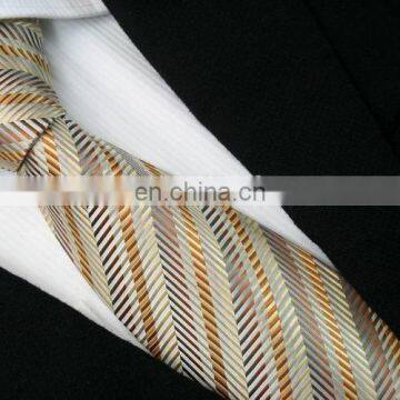 2015 Latest Hot Sale Gradually Changing Color Men's 100% Silk Jacquard Tie photo-3