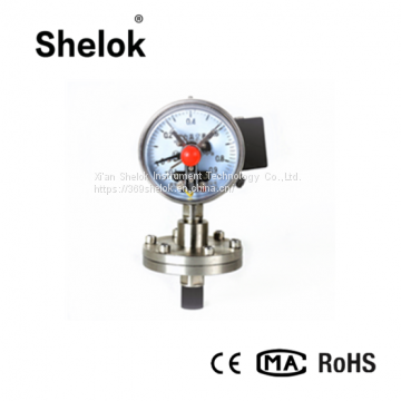 China best manometer oil pressure gauge with alarm