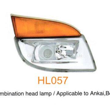 Ankai,Benz 415 bus head lamp,bus front light(HL057)