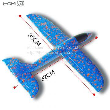 2018 The High Quality Small Size 35cm Outdoor Toy EPP Foam Airplane Hang Glider For Kids