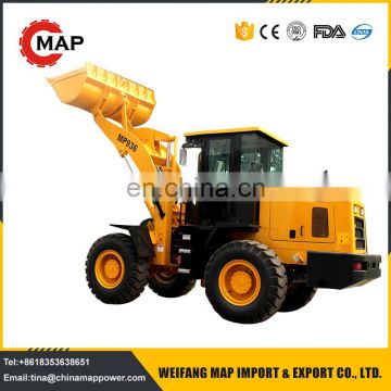 China cheap ce certified front loader ZL30F 3 tons wheel loader