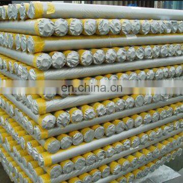 Plastic tarp pe/pp tarpaulin stocklot with high strength and tear resistance